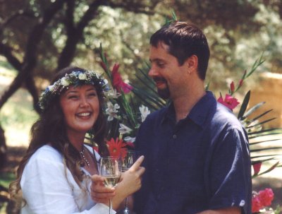 A very happy couple!