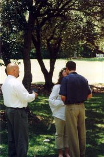 I now pronounce you husband and wife...